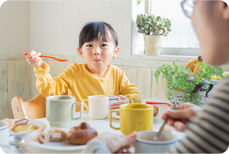 ダラダラ食べをさせない